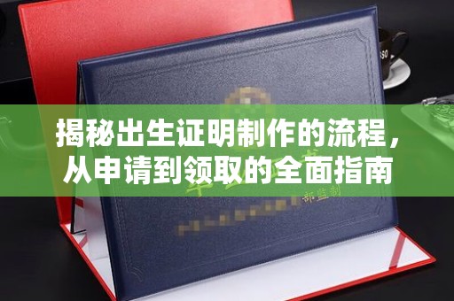 兴城揭秘出生证明制作的流程，从申请到领取的全面指南
